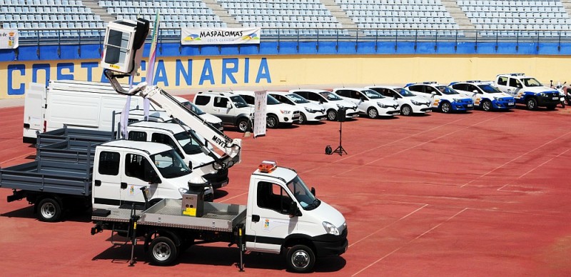 Tirajana invierte 330.000 euros en renovar su parque m�vil 