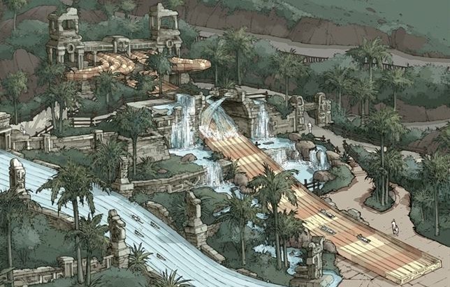 Aqualand Maspalomas estrenar� a principios de 2015 el Templo del Agua