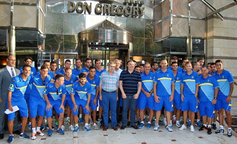 La U.D. Las Palmas ya entrena en Maspalomas 