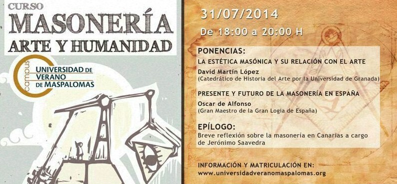 La UVM organiza un curso sobre �Masoneria, Arte y Humanidad�