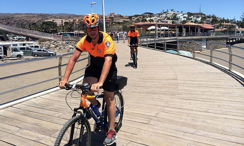 Maspalomas pone en servicio la vigilancia preventiva en toda su costa