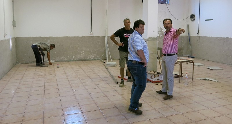 Santa Luc�a lleva 25 a�os ininterrumpidos acometiendo las obras RAM en los colegios 