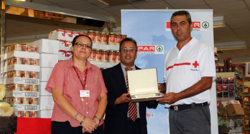 SPAR Las Canteras y 	Arguinegu�n se solidarizan con Cruz Roja