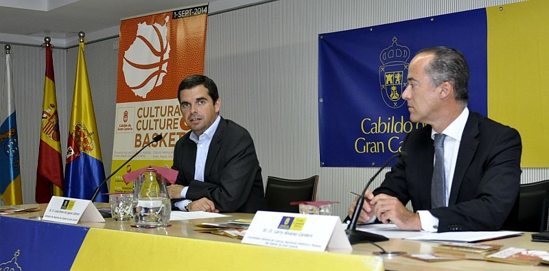 El Cabildo presenta los actos culturales con motivo de la celebraci�n de la Copa del Mundo de Baloncesto 2014