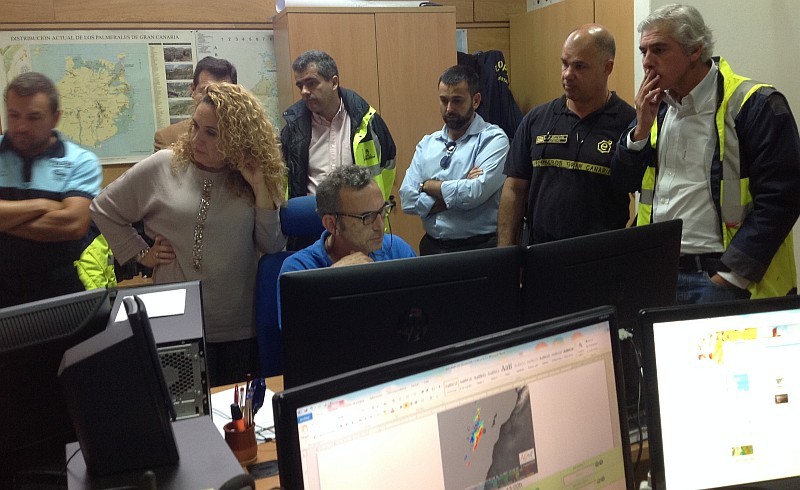 El Cabildo mejora las instalaciones del CECOPIN en la lucha contra Incendios Forestales