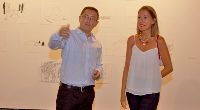 JoseFran Santana muestra su iconograf�a conceptual en Maspalomas