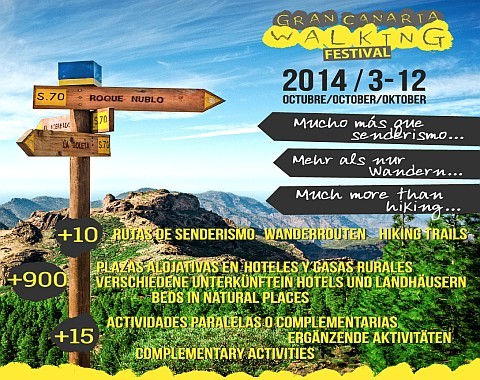 La Asociaci�n de Empresarios Gran Canaria Natural  celebra la 3� edici�n del Gran Canaria Walking Festival