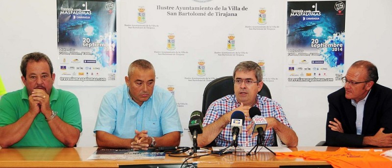 La III Traves�a a nado de Maspalomas se internacionaliza