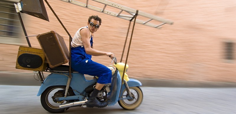 Ni�o Costrini y Theater Leela, en la Muestra de Teatro de Calle