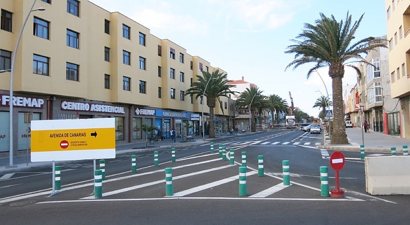 Comienza las obras de la 2� fase de la Avenida de Canarias en la zona de Balos
