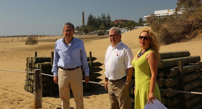 El Cabildo se compromete con la preservaci�n de la Charca de Maspalomas 