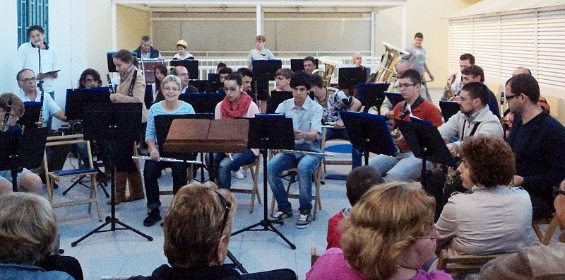 Concierto de Santa Cecilia en la Avenida de G�ldar 