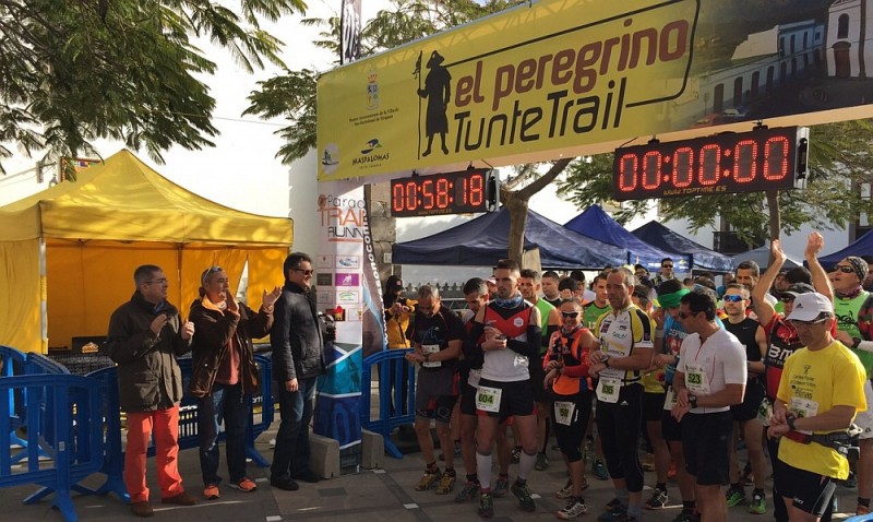 La caldera de Las Tirajanas ya  tiene su carrera de monta�a