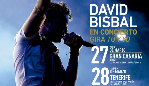 David Bisbal en concierto en Gran Canaria y Tenerife 