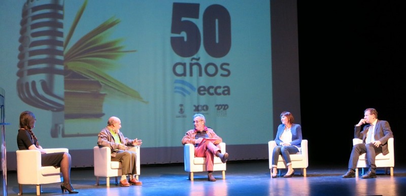 Homenaje a Radio ECCA por sus 50 a�os de historia en el Bicentenario de Santa Luc�a  