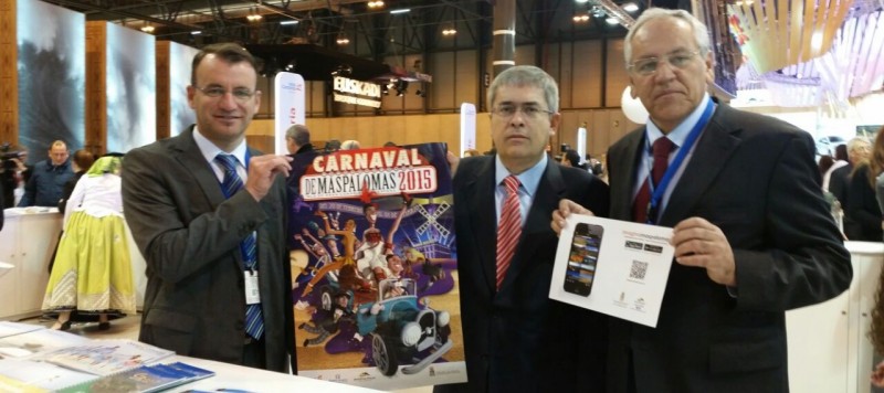 Maspalomas promociona en FITUR  su Carnaval