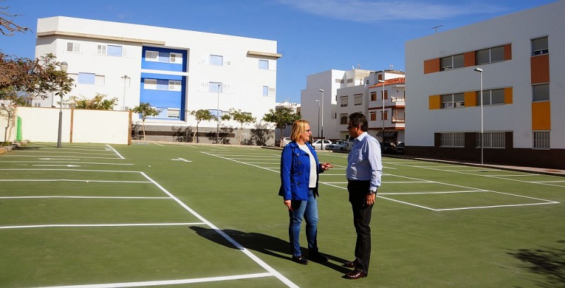 El Tablero estrena aparcamientos