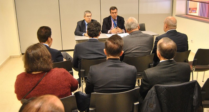 Melchor Cam�n analiza junto a  empresarios tur�sticos la situaci�n del sector y perspectivas