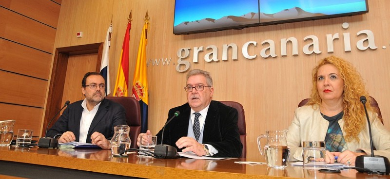 El Cabildo presenta un plan de acciones para conservar la palmera canaria 