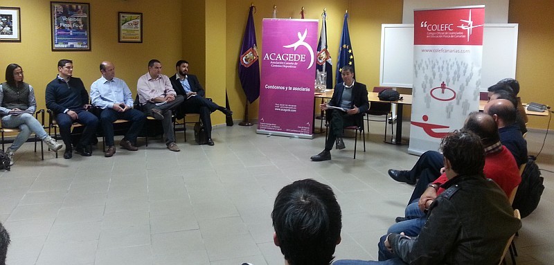 Clavijo se compromete a impulsar una Ley Canaria del Deporte  