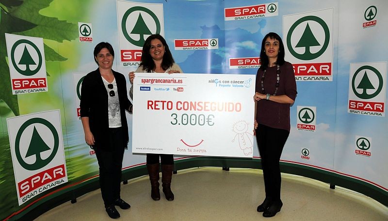 SPAR Gran Canaria dona 3.000 euros a la Asociaci�n Peque�o Valiente