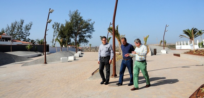 El Plan de Infraestructuras y del Consorcio en Maspalomas ultima sus obras