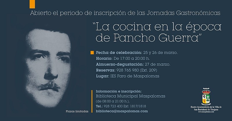 Las jornadas gastron�micas  de Pancho Guerra unir�n tradici�n y modernidad 