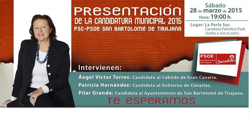 El PSOE-SBT presenta oficialmente su candidatura