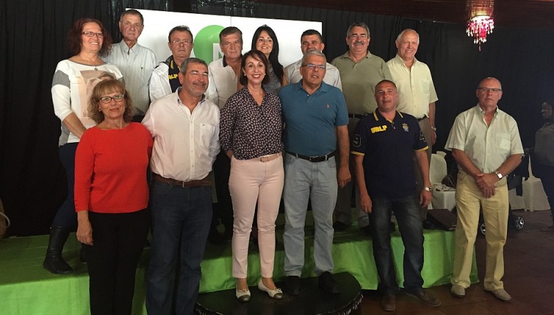 La Asamblea Local de NC �SBT  homenajea a los exconcejales