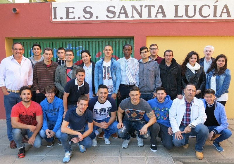 Alumnos del IES Santa Luc�a se desplazan a Italia con el Erasmus+ 