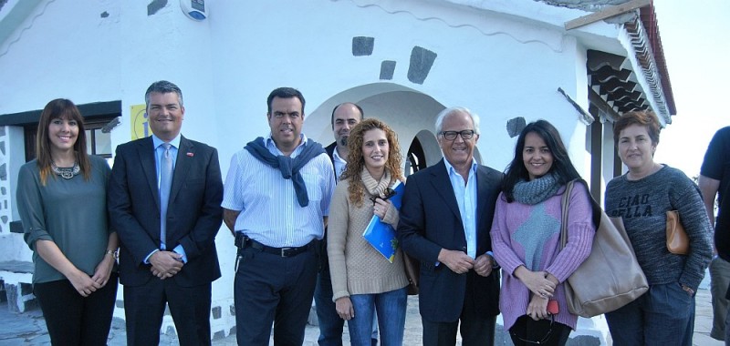 Informadores tur�sticos visitan la Casa Mirador de Bandama