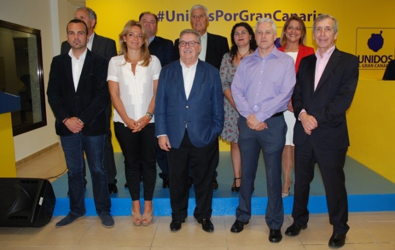 Unidos por Gran Canaria presenta a sus cabezas de lista 