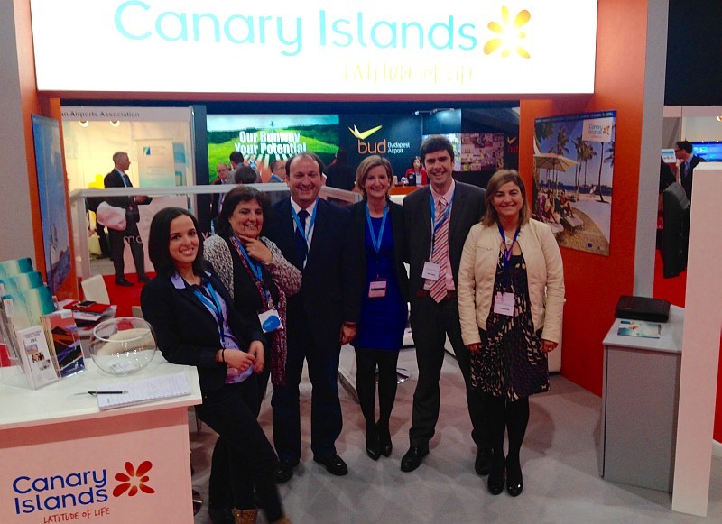 Canarias participa en la Routes Europa 2015 con el objetivo de potenciar la conectividad de las Islas