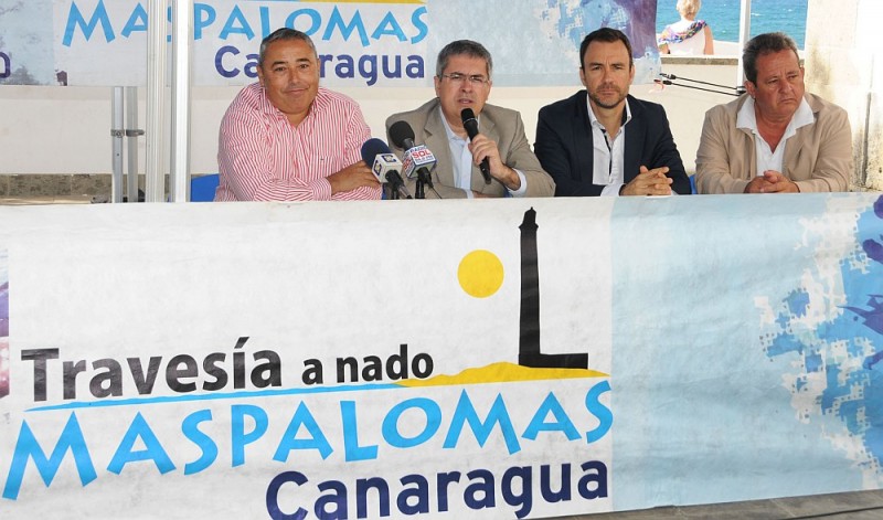 Presentada la IV Traves�a a Nado Maspalomas-Canaragua