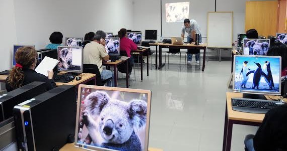 Inform�tica para mayores de 55 a�os