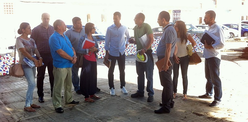 Onalia Bueno se �patea� Mog�n calle a calle