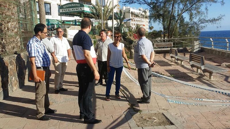 Onalia Bueno act�a de forma inmediata en Patalavaca 