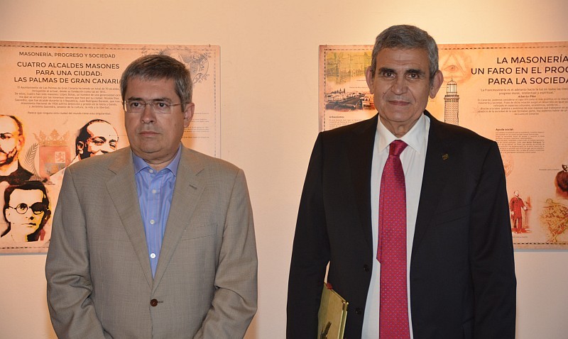 La exposici�n sobre la masoner�a se mantiene hasta este jueves