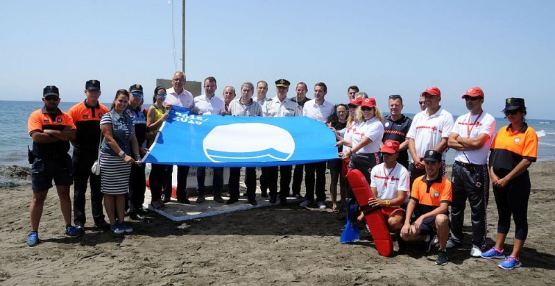 Maspalomas mantiene las cinco banderas azules de sus playas