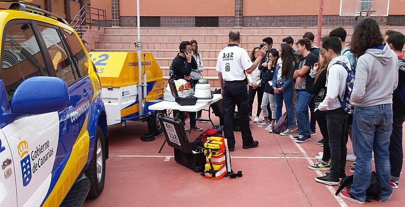 Casi 1.600 estudiantes aprenden con el 1-1-2  a actuar ante una emergencia