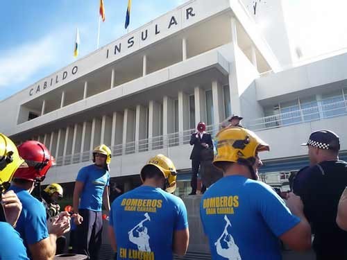 El Cabildo celebra la desconvocatoria de huelga de trabajadores del Consorcio