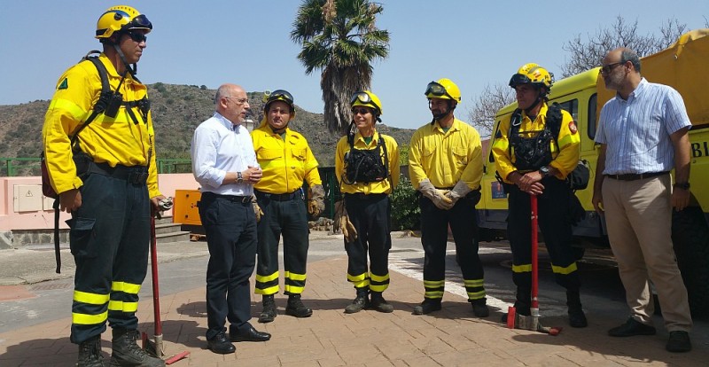 M�s de 230 personas luchar�n este verano contra el fuego en Gran Canaria