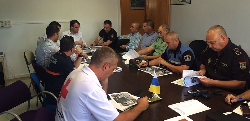 Maspalomas  analiza Planes de Seguridad para pr�ximos eventos 