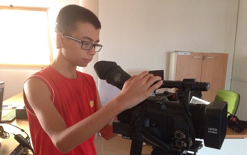 Santa Luc�a adentra a los j�venes en el mundo televisivo