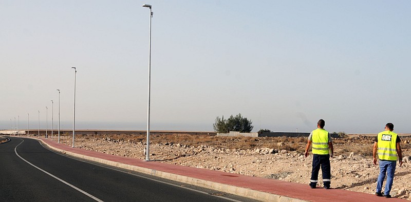 El alumbrado de Aldea Blanca espera los informes de conexi�n