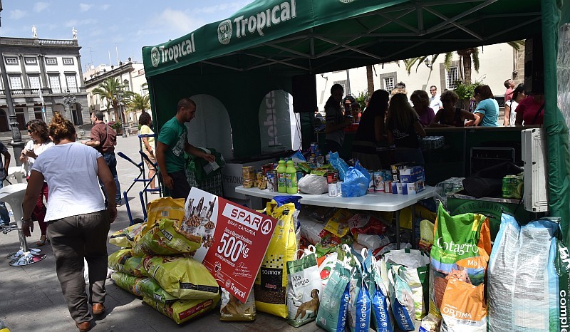 SPAR se suma a la campa�a de recogida de alimentos para animales 