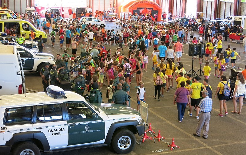 M�s de 500 ni�os asisten al Encuentro de Emergencias Seguridad   