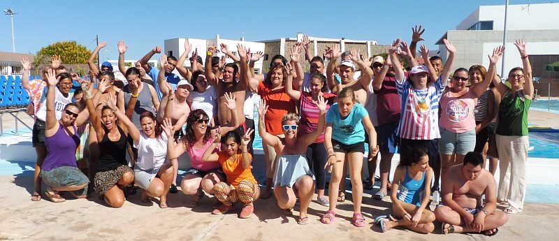 El Centro Ocupacional del Tablero celebra el fin de curso con actividades veraniegas