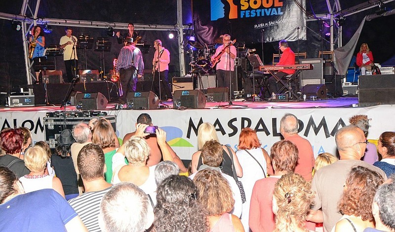 La Playa de San Agust�n luce  como antes del Festival de Soul