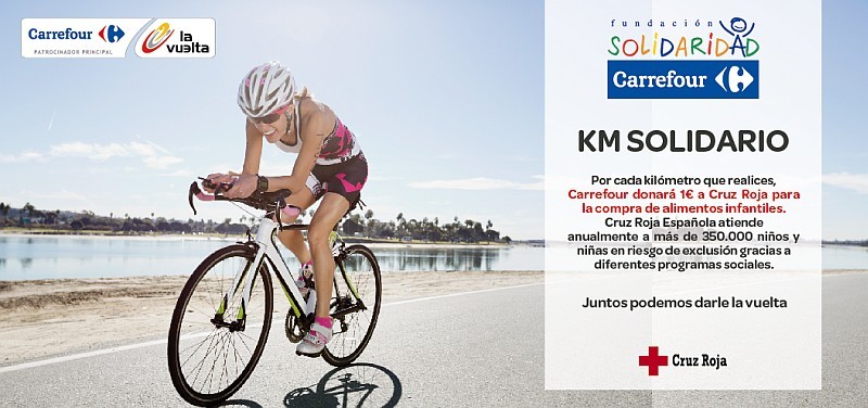 Carrefour transforma kil�metros solidarios en alimentos infantiles para Cruz Roja Espa�ola
